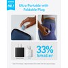 Anker 25W USB C Charger Block, Compact and Foldable, Supports PPS Fast Charging for Galaxy S24/Z Fold/Z Flip/Tab, iPhone, iPad (Blue)