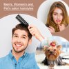 Patelai 3 Pieces Vented Hair Brush Vent for Men Women Brushes for Blow Drying Quickly with Ball Tipped Bristles Anti Static Detangling Brush Lightweight Grip Control Wet Short Curly Straight Hair