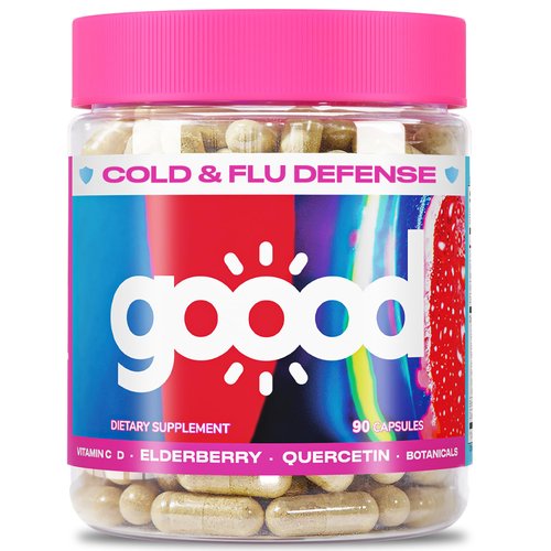 Goood Immunity Booster for Adults - Vitamin C with Zinc & Quercetin Supplements for Immunity Support - Elderberry Supplements for Immunity Boost - Non Allergenic Gluten Free Non-GMO Immune Booster
