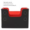 AEGIS GUARDIAN Card Deck Box for MTG, Commander Deck Box Hold 120+ Sleeved Cards, Leather Strong Magnet Card Deck Case Holder for Magic Cards TCG CCG, Red Inner