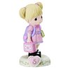 Precious Moments Growing in Grace Age 5 | Blonde Girl Bisque Porcelain Figurine | Birthday Gift | Birthday Collection | Room Decor & Gifts | Hand-Painted