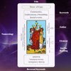 Erbacan Beginner Tarot Cards Deck-Tarot Cards with Meanings on Them-Tarot Deck with Guidebook(Free Soft Velvet Pouch Bag)