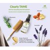 TAME Anti Frizz Smoothing Hair Styling Oil | Sulfate Free Leave In Hair Serum to Control Frizz, Add Shine for Curly, Frizzy, Dry Hair for Adults + Kids | Natural Hair Product Made in USA