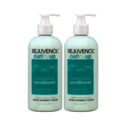 Rejuvenol Curl Up Moisturizing Conditioner 16oz (Pack of 2)