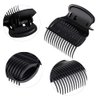 ccHuDE 12 Pcs Plastic Hair Curler Claw Clips Hot Roller Clips Hair Rollers Holding Clips Replacement Hair Section Styling for Women Girls