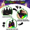 Halloween Craft Scratch Paper for Kids - 48 PCS Party Favors Magic Rainbow Scratch Off Paper Crafts Arts Kits for Halloween Party Games Supplies Halloween Gifts Toys Classroom Prizes Boys Girls