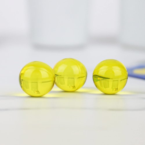 Gift Republic Pearls Bath Liquid Sunshine Vibes 20-Pack Citrus Scent, Multicoloured