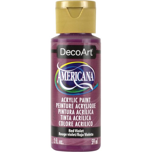 DecoArt Americana Acrylic Paint, 2-Ounce, Red Violet