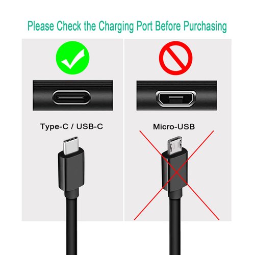 Charger for MANSCAPED Lawn Mower 4.0 Electric Groin Hair Trimmer USB C Wall Charger AC Adapter Charging Cable Cord - UL Listed