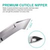 IVON Cuticle Trimmer, Non-Slip Professional Cuticle Nipper Stainless Steel Cutter