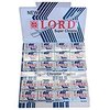 Lord Super Chrome Double Edge Safety Razor Blades, 100 blades (20x5)