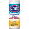 Clorox Disinfecting Wipes, Bleach Free Cleaning Wipes, Crisp Lemon, 35 Count (Package May Vary)