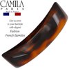 Camila Paris CP818 French Hair Barrette Clip for Girls for Thick Curly Wavy Long Hair, Strong Hold Grip Hair Clips for Women, Automatic, No Slip Durable Styling Girls Hair Accessories, Made in France