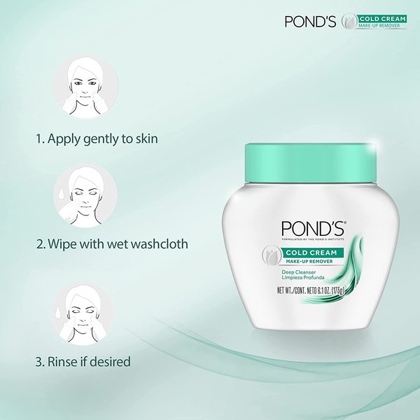 Pond's Cold Cream Cleanser 9.5 oz (Pack of 7)