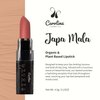 Carolina COSMETICS - Plant-Based Moisturizing Lipstick - Japa Mala Shade 0.15oz- Hydrating with Cocoa Oil, Gluten-Free, Vegan, Non-GMO, Paraben-Free - Lightweight Cream Texture
