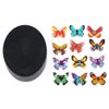 Magnetic Sculpture, Magnetic Desk Toy, Magnetic Art Sculptures, Desk Model Decoration Toy Storage for Teens(Butterfly)