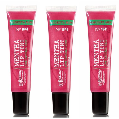 Bath & Body Works C.O. Bigelow Mentha Lip Tint 3 Pack Magenta Mint #1641