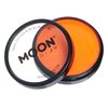 Pro Intense Neon UV Face & Body Paint Cake Pots by Moon Glow - Intense Orange - Professional Water Based Face Paint Makeup for Adults, Kids - 1.26oz