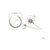 3 PCS Women Alloy Rhinestone Moon Snowflake Star Hair Clip Bobby Pins Hair Barrettes Beauty Hair Styling Accessories