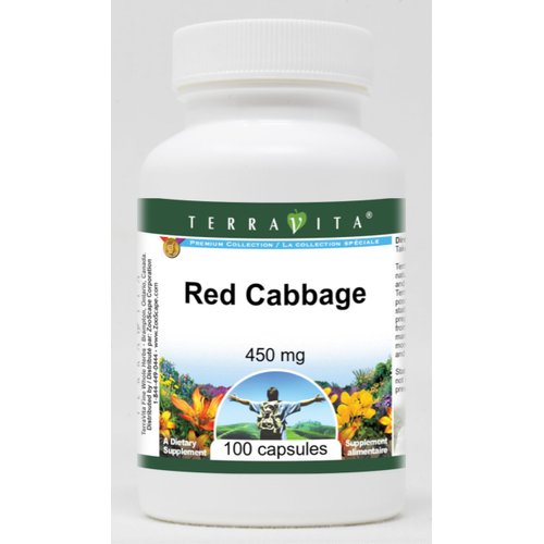 Red Cabbage - 450 mg (100 Capsules, ZIN: 519446) - 3 Pack