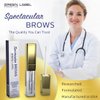 Spectacular BROWS - Brow Enhancer and Brow Growth Serum - Eyebrow Growth Enhancer- Eyebrow Growth Serum with Biotin & Natural Peptides. For Thin, Over-Plucked Eyebrows. Lash & Brow Growth Products
