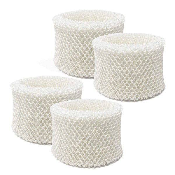 Lemige 4 Pack Humidifier Wicking Filters Compatible with Honeywell HC-888, HC-888N, Filter C, HCM-890, HEV-320 Series, Compatible with Duracraft DCM-200, DH-890