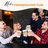 Friendsgiving Cups Disposable - Set of 12 - Happy Friendsgiving Decorations, Friendsgiving Party Ideas and Supplies, Friendsgiving Party Favors for Adults, Funny Thanksgiving Cups or Glasses