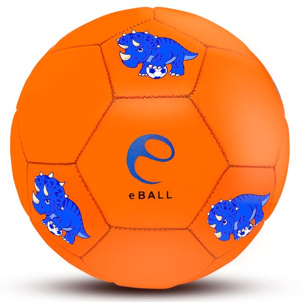 Soccer Ball Size 3 for Kids 3-10, Kids Soccer Ball Toy Gift for Toddler 4 5 6, Dinosaur Cartoon Outdoor Sports Ball Toy for Boys Girls 7 8 9 Years Old