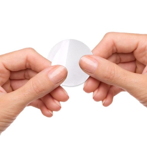 PANA Round Black Medium Grit Replaceable Sandpaper Refill Discs - Pedi File Easy Strip Peel Pads Refill for Electric Foot File Callus Remover - (120 Grit, 60pcs)