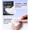 100 Pairs Set Premium Under Eye Gel Pads for Eyelash Extension - Lint Free Patches with Vitamin C and Aloe Vera by Stacy Lash supplies and Beauty tools - Hydrogel Eye Pads - Skin Moisturizes