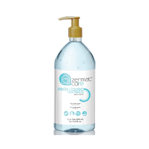 Zermat Home Care, Liquid Hand Soap, Disinfectant and Moisturizing, Helps Eliminate Bacteria, 16.9 Fl. Oz