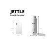 Jettle Electric Kettle - Travel Portable Heater for Coffee Tea Milk Soup - Stainless Steel Travel Water Boiler tea pot with Temperature Control - LED - Automatic Power Off - 450ml - Kitchen Appliance