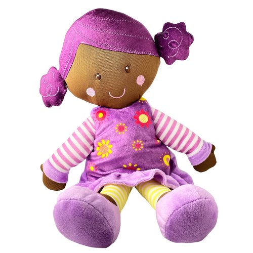 Brown Sugar Black Baby Doll African American Plush - 15"
