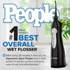 AquaSonic Aqua Flosser - Cordless Rechargeable Water Flosser for Teeth - Waterproof, Portable Oral Irrigator for Dental Cleaning with 5 Jet Tips – Braces Home Travel