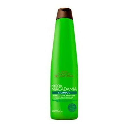 PLACENTA LIFE BE NATURAL Hydra Macadamia Shampoo with Macadamia Extract - Deep Moisturizing Shampoo for Dry and Damaged (350ml / 11.83 Oz)