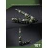 ZEZEFUFU 1:100 Dongfeng 26 Nuclear&Constant Missile Vehicle Model Military Scene Display Model