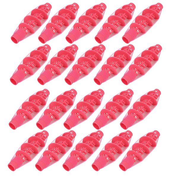 20pcs Hair Rollers Set, Reusable Spiral No Hair Damage Hair Curling Wrap Hair Curlers for DIY Hair Styling