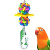 Bonka Bird Toys 1356 Star Sneaker Rubber Chew Wood Cotton Parrot Quaker Parrotlet Budgie Cockatiel