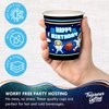 Treasures Gifted Outer Space Paper Cups 24ct 9oz - Outer Space Party Decorations - Galaxy Party Decorations - Astronaut Party Decorations - Outer Space Birthday Party Supplies, Alien Party Decorations