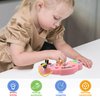 Toddler Montessori Busy Board with Led Light - Educational Toys Learning Activities - Toddler Travel Toys Age 1 2 3 4 Year Old Kids Boys Girls Birthday Gifts - Baby Sensory Toys 12 18 Month