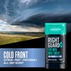 Right Guard Humidity Breaker Antiperspirant & Deodorant for Men, Cold Front Scent, 2.5oz (4 Pack) Invisible Solid, 2x Sweat Protection, 72HR Odor Control, Humidity Activated
