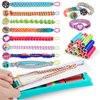 BEMITON Friendship Bracelets Maker Making Kit, Arts and Crafts for Kids Ages 8-12, Best Birthday Gifts for Teen Girls, Travel Activity Set for Ages 6,7,8,9,10,11,12 Year Old Girls