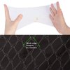 Askuang 100PCS Blonde Hair Net 20" Invisible Elastic Edge Mesh Hair Nets for Ballet Bun, Women Sleeping, Food Service, Short Wig Package 50cm