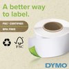 DYMO Authentic LW Mailing Address Labels | DYMO Labels for LabelWriter Label Printers (1-1/8" x 3-1/2"), 2 Rolls of 130 (260 Total)