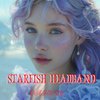 Catery Starfish Crown and Tiara Pearl Seashell Headband Beach Wedding Headpiece for Women and Brides