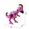 4Pack Giant 3D Dinosaur Balloons for Birthday Party Decorations,Cute Self Standing 3D Dino Aluminium Foil Balloons,Inflatable Animal Balloons for Kids Birthday Party Supplies
