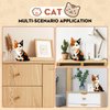 GaoDeBuChou Calico Cat Micro Building Block Set,Animals Toys Gifts for Boys Girls Age 10 11 12 13 14+ Teens Adults,Not Compatible with Major Brands(1300PCS)