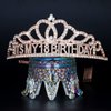 BAHABY Rose Gold It's My 18 Birthday Sash and Crown 18th Birthday Decorations for Girls Birthday Tiara Birthday Party Favors