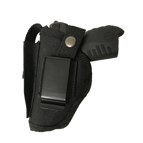 Bama Belts and Leathers Gun Holster fits Sig Sauer P365 Nitron Micro-Compact Black Nylon Ambidextrous Built in Magazine Holder Adjustable Retention Strap
