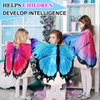 iROLEWIN Toddler-Kids Butterfly-Wings for Girls Butterfly-Costume Children Bug Dress-Up Wings as Play Toys Boys Party Favors